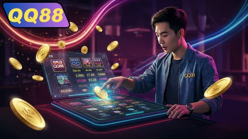 Cách đặt cược bằng xu ảo tại QQ88